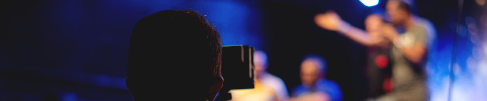 actor performing in front of camera